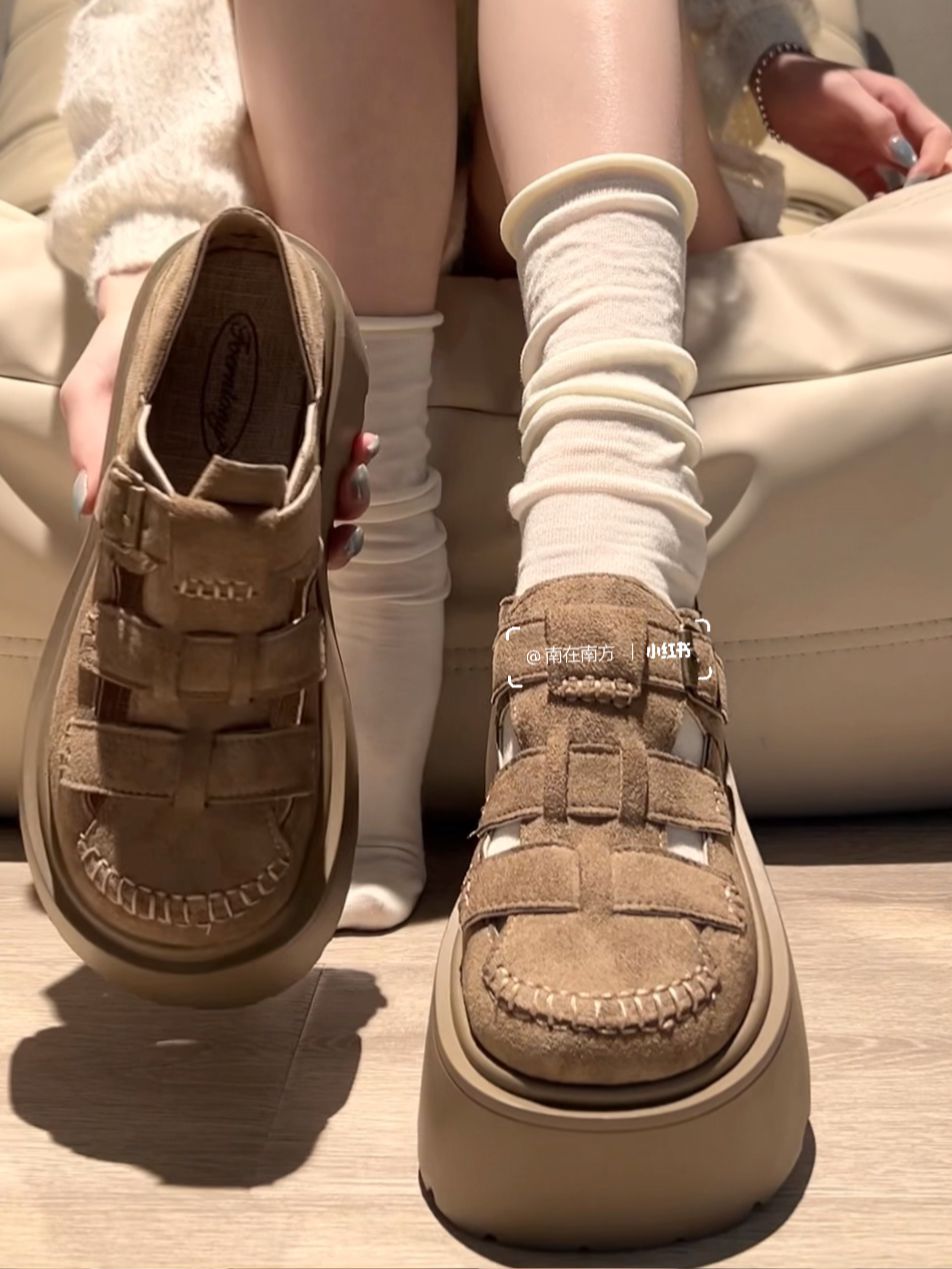 弹力绳 皮革  - VALI鞋履AI设计主图