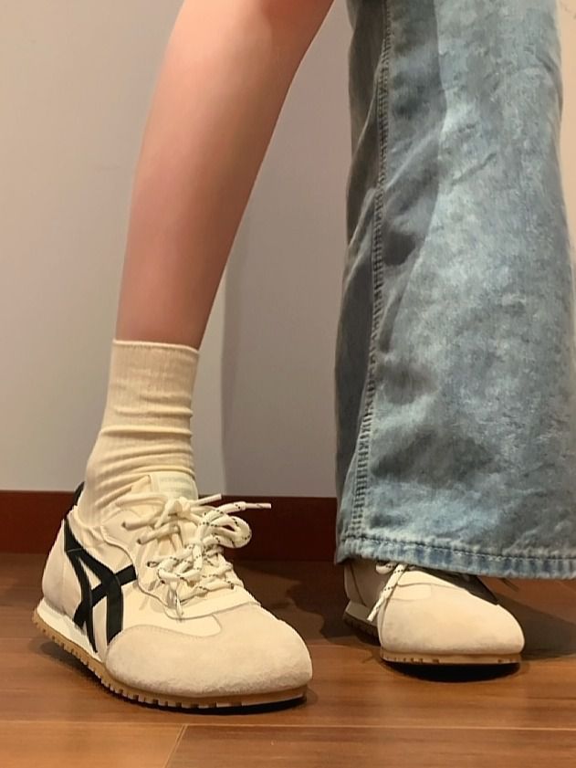 低帮 系带 皮革 