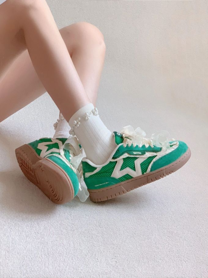 低帮 系带 皮革 