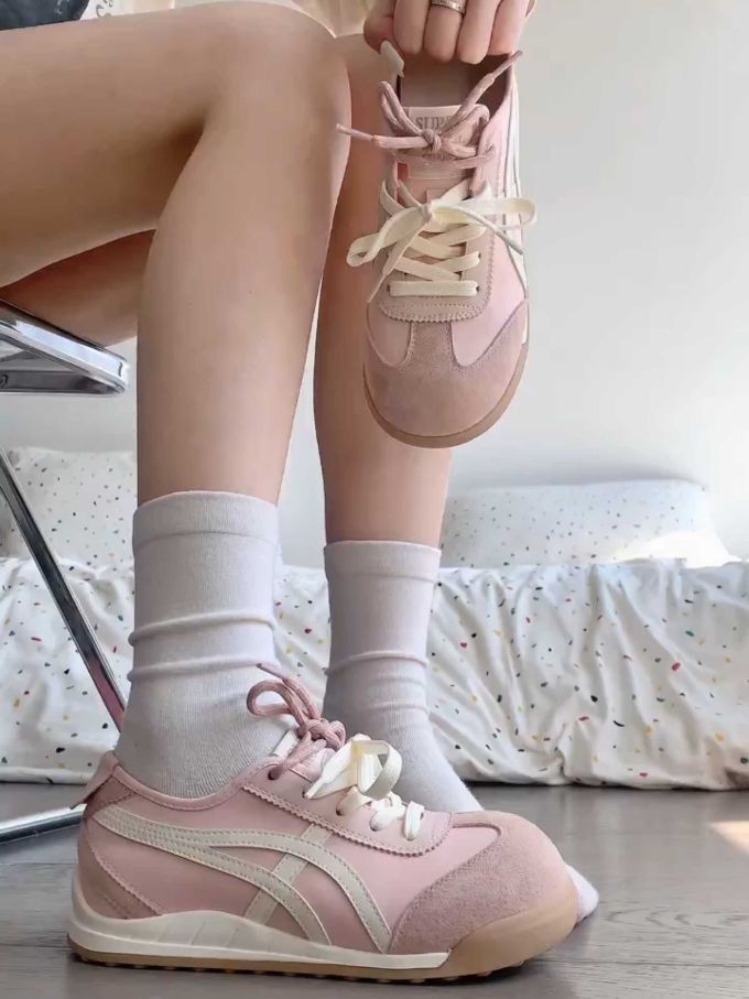 低帮 系带 皮革 