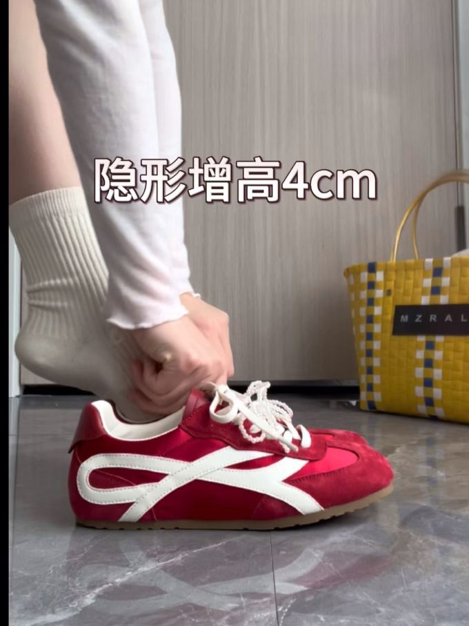低帮 系带 皮革 