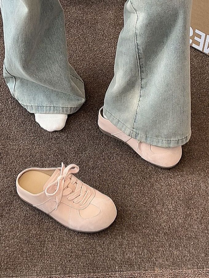 低帮 系带 皮革 
