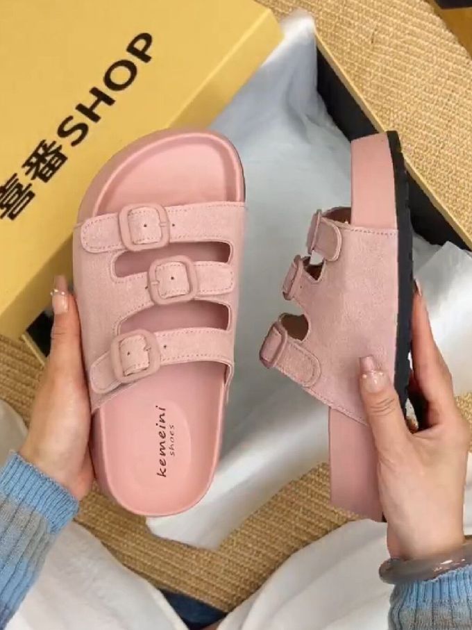 无帮 袢扣 皮革