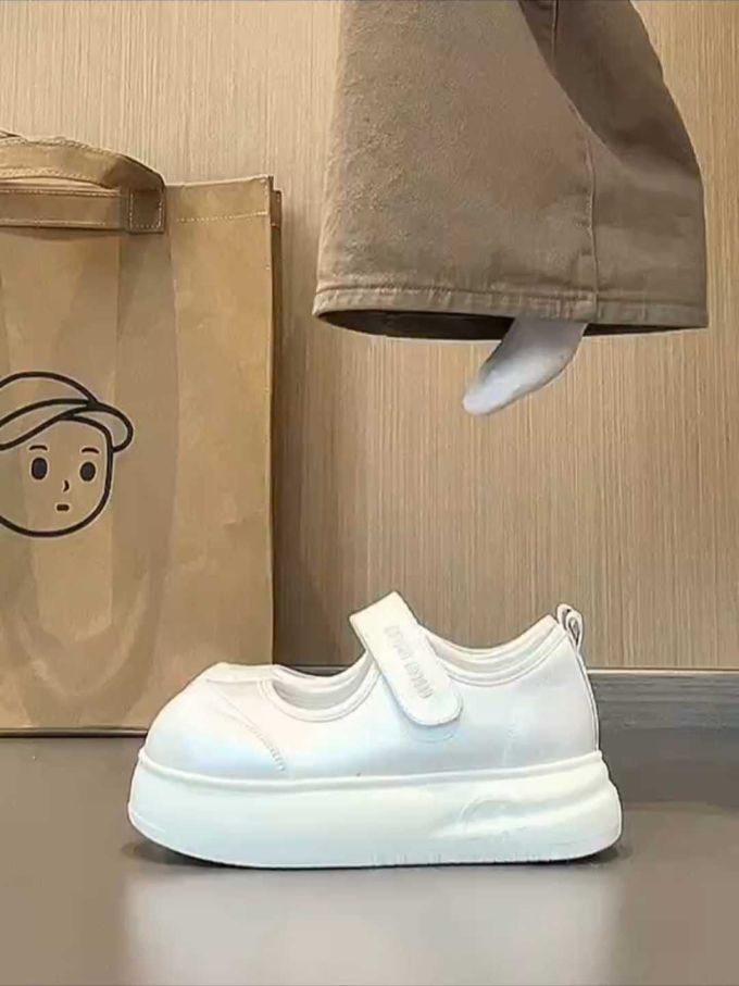 低帮 魔术贴 皮革
