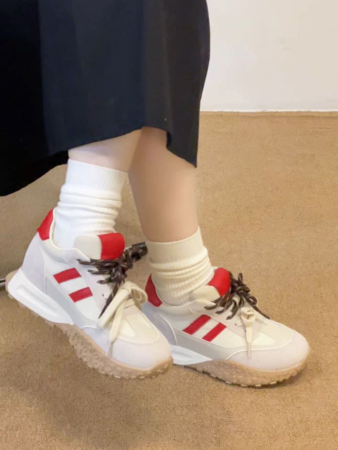 低帮 系带 皮革