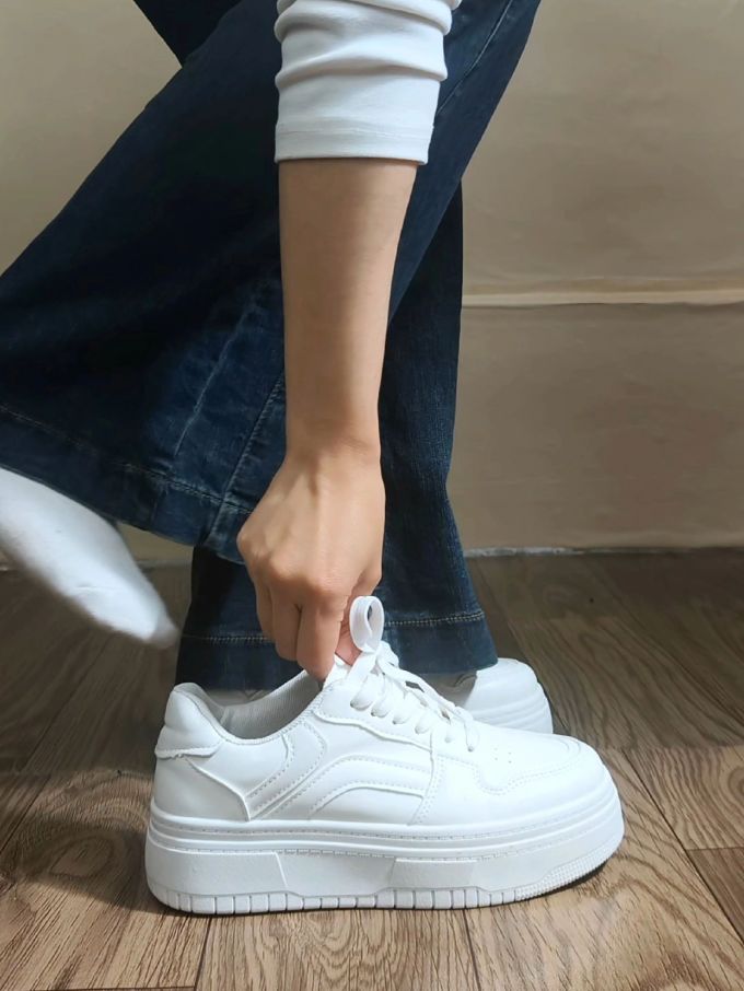 低帮 系带 皮革