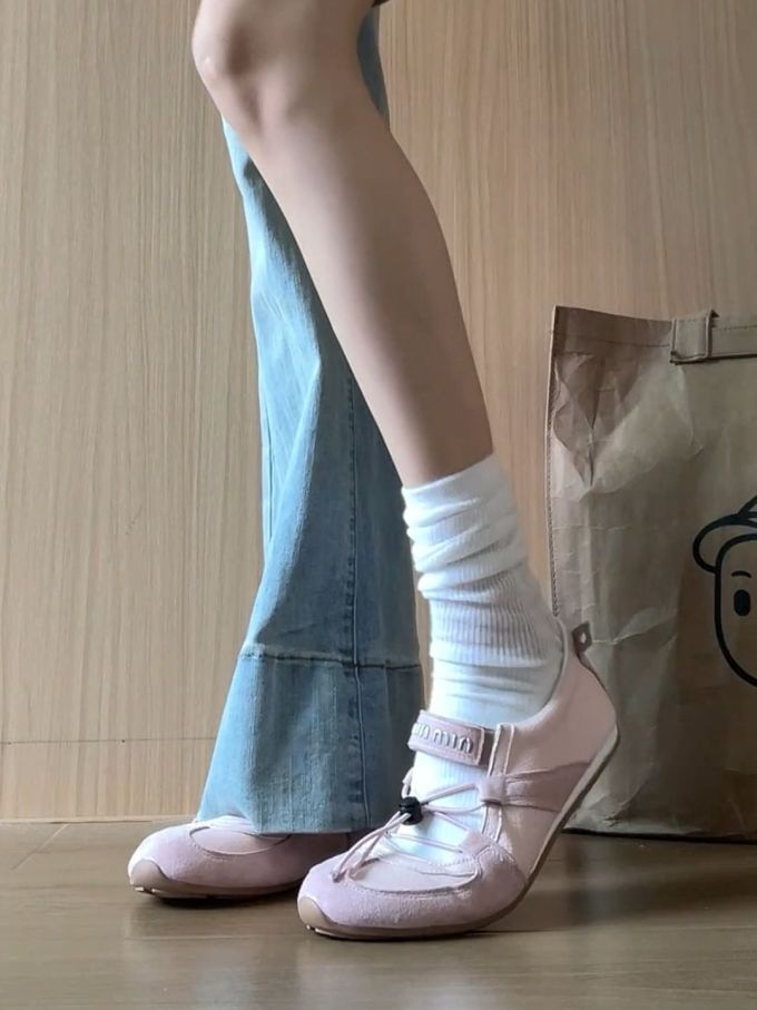 魔术贴 深口鞋 布面