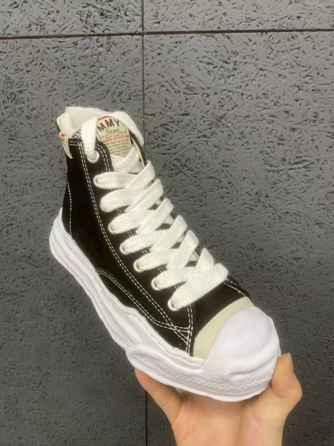 高帮 系带 布面