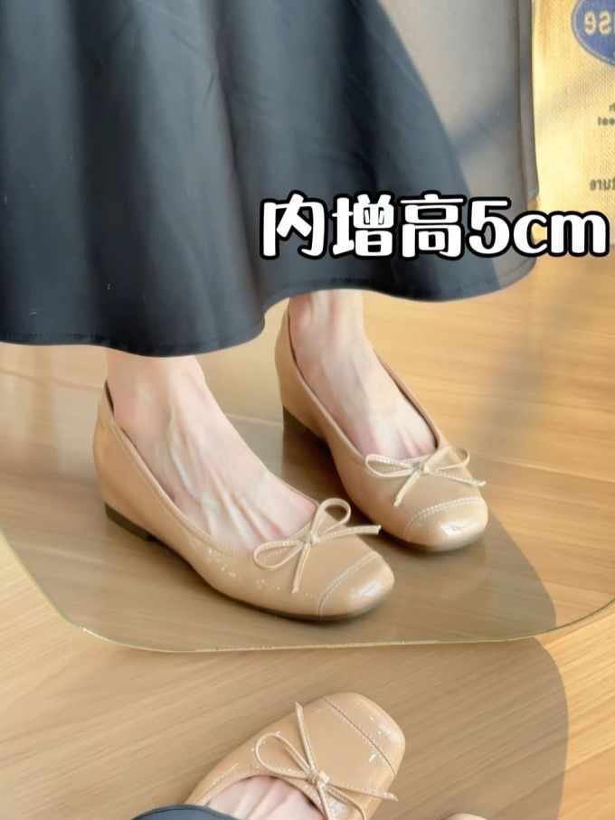 圆头 一脚蹬 浅口鞋 塑料 