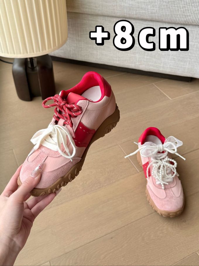 低帮 系带 皮革 