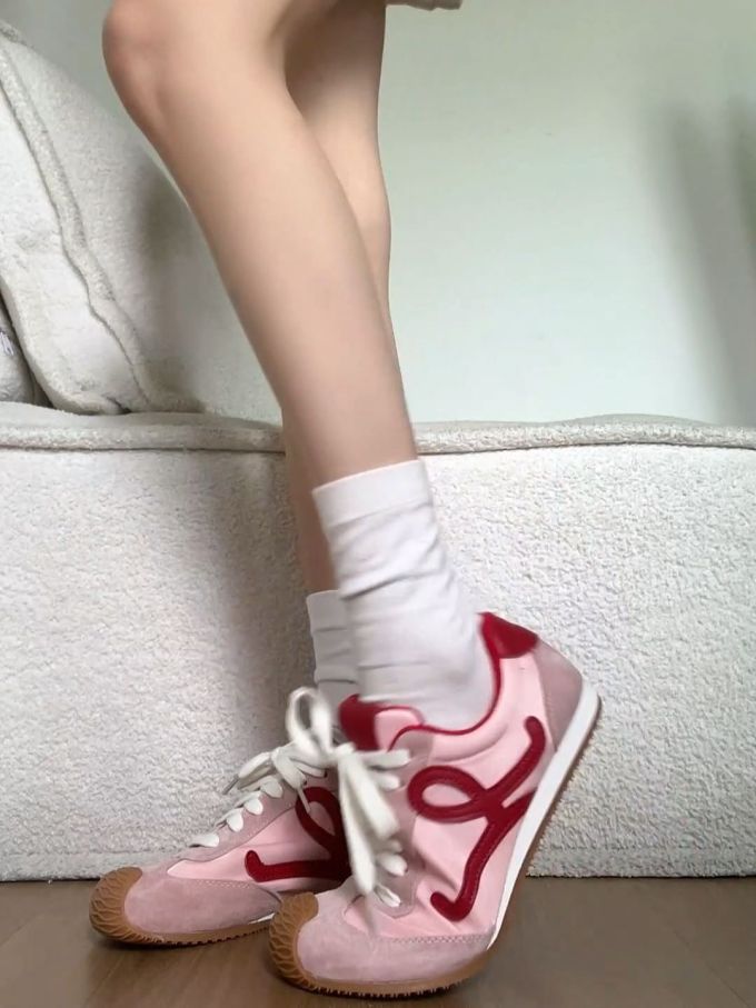 低帮 系带 皮革 