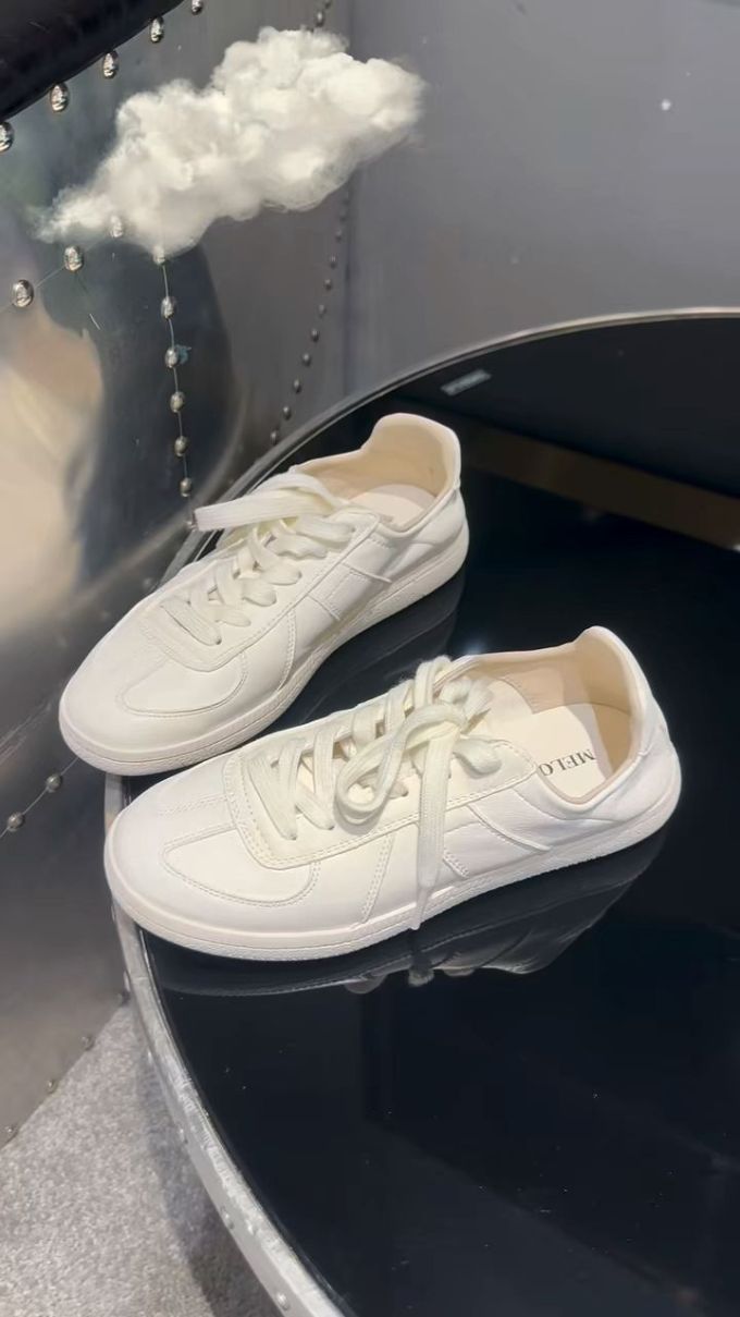 低帮 系带 皮革 