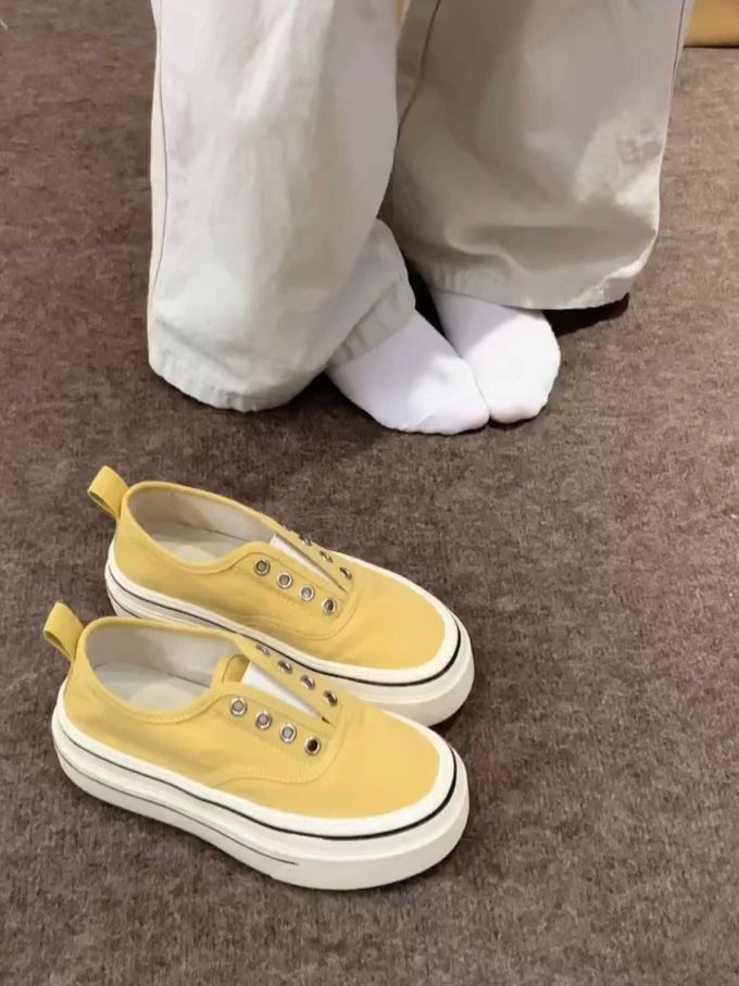 低帮 布面 