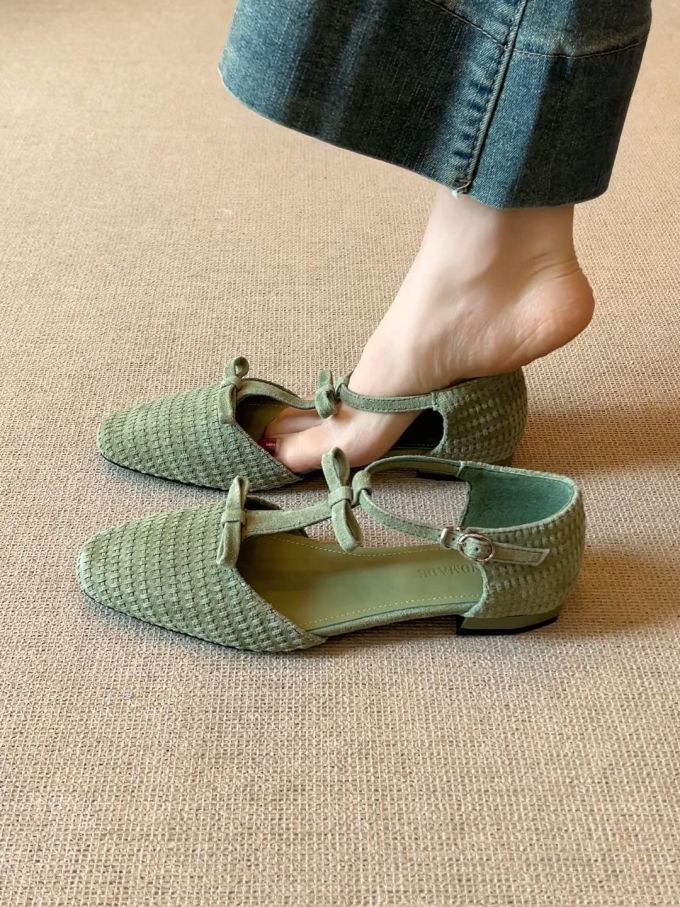 厚底 袢扣 