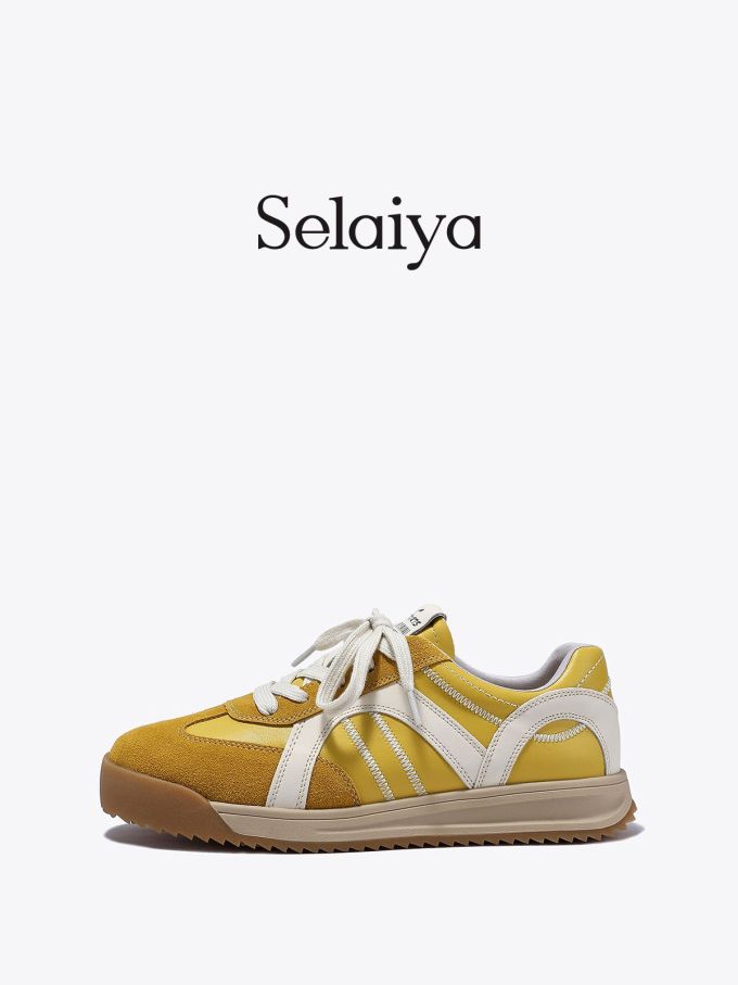 低帮 系带 皮革 