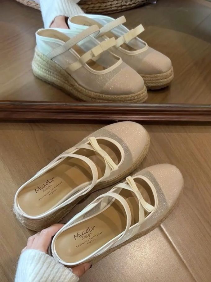 圆头 松紧带 浅口鞋 皮革 