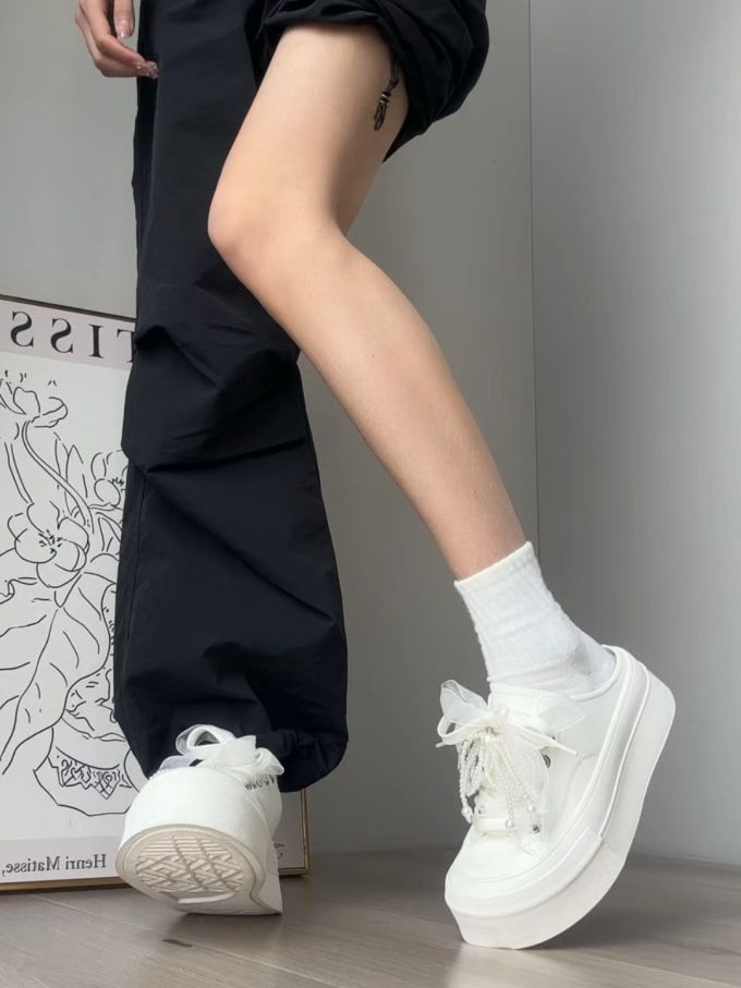 低帮 系带 