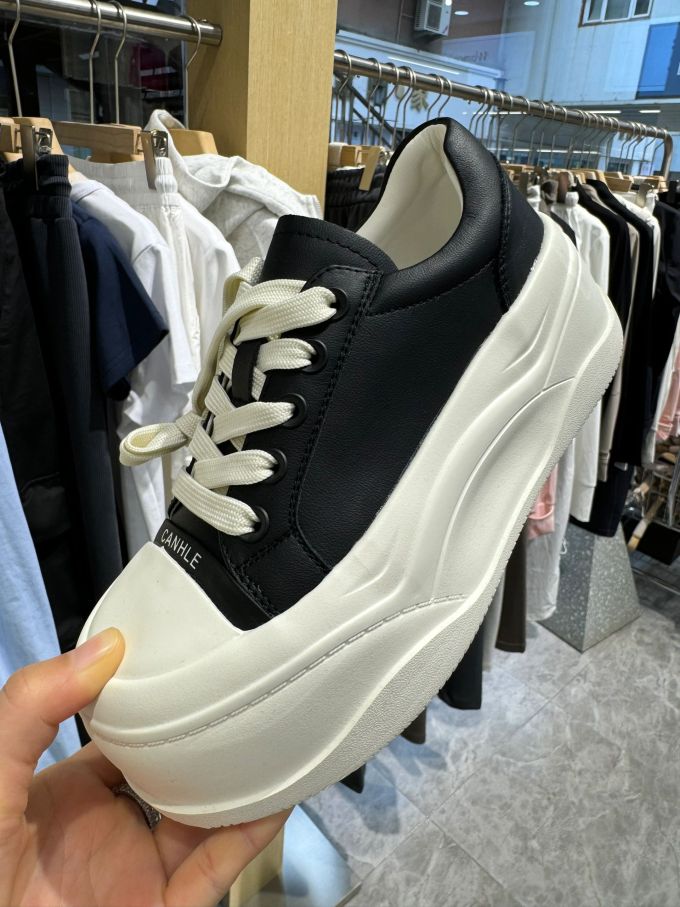 低帮 系带 皮革 