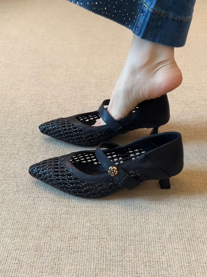 中口鞋 皮革