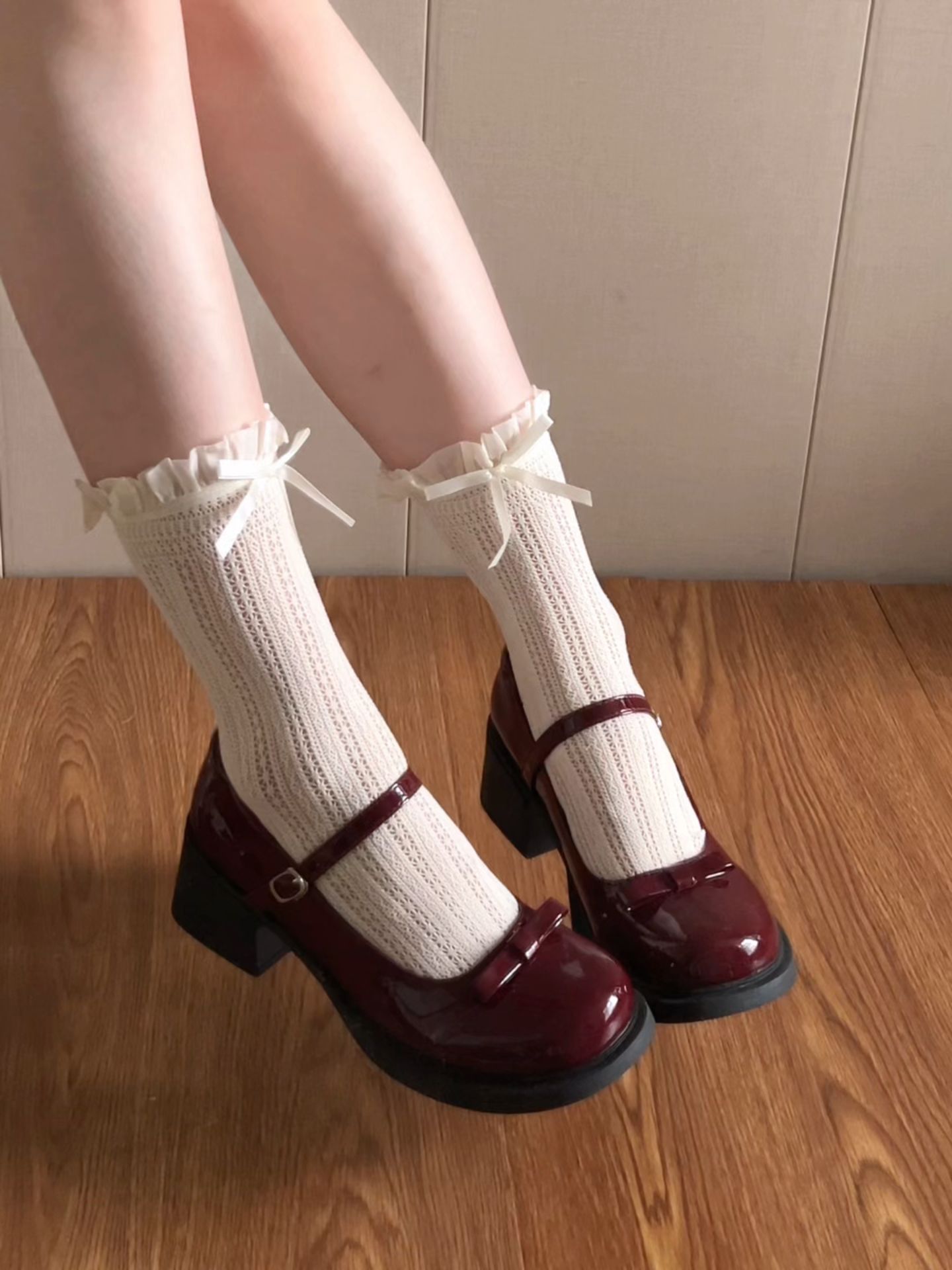 圆头 袢扣 中口鞋 皮革  - VALI鞋履AI设计主图