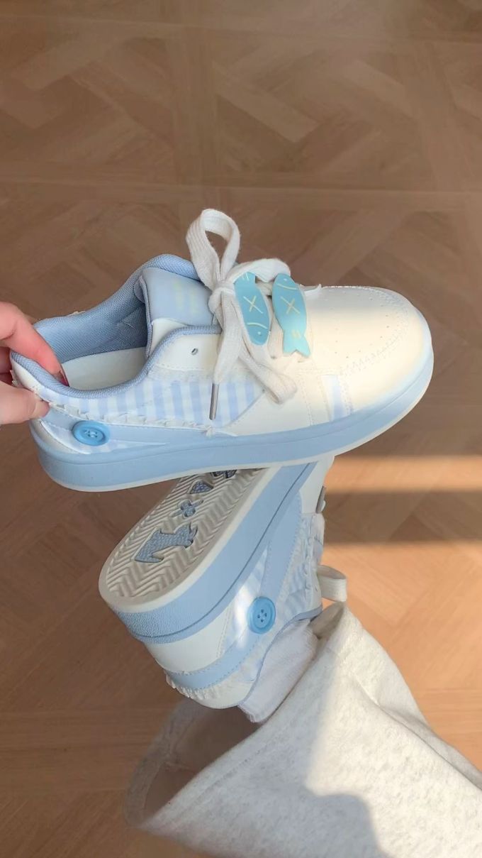 低帮 系带 魔术贴 皮革 