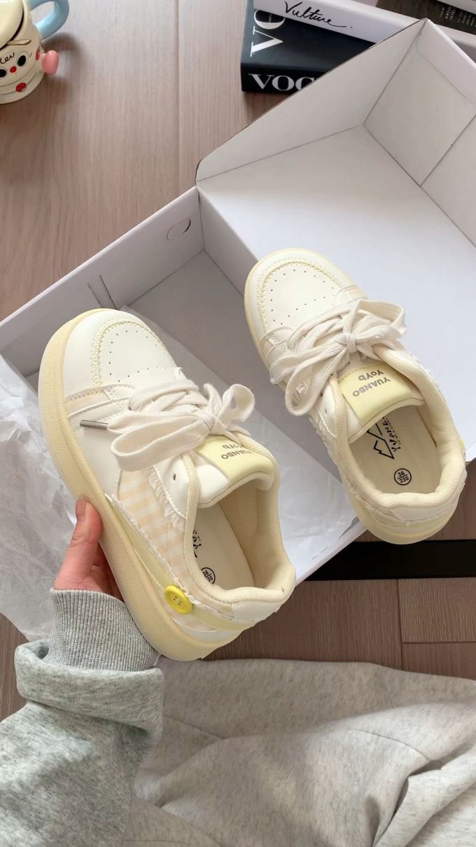 低帮 系带 魔术贴 布面 