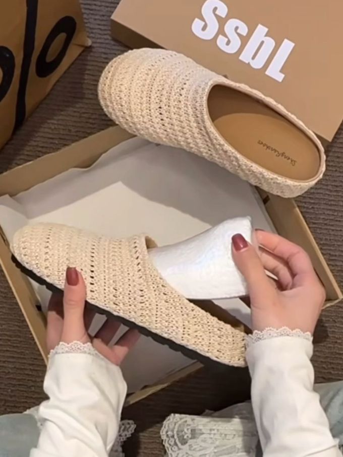 厚底 圆头 无帮 