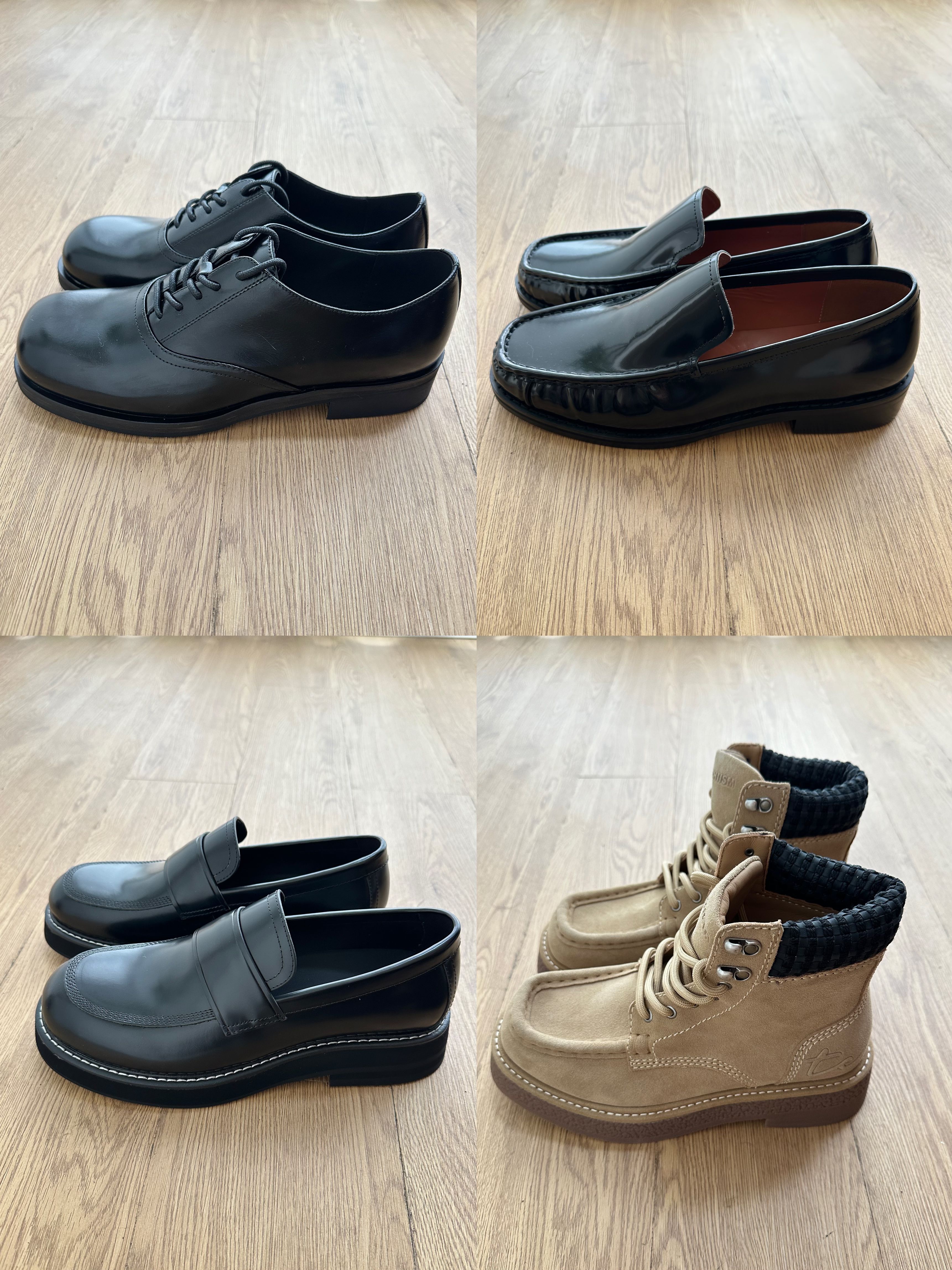 圆头 系带 皮革  - VALI鞋履AI设计主图