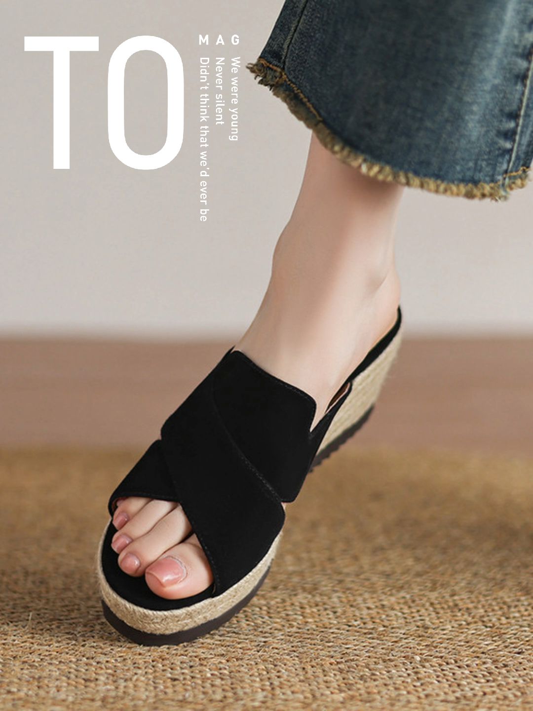 无帮 皮革  - VALI鞋履AI设计主图