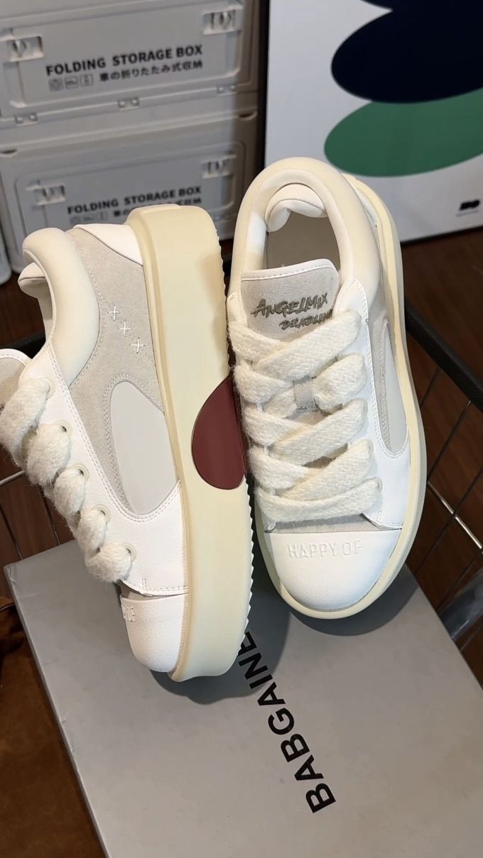 低帮 系带 皮革 