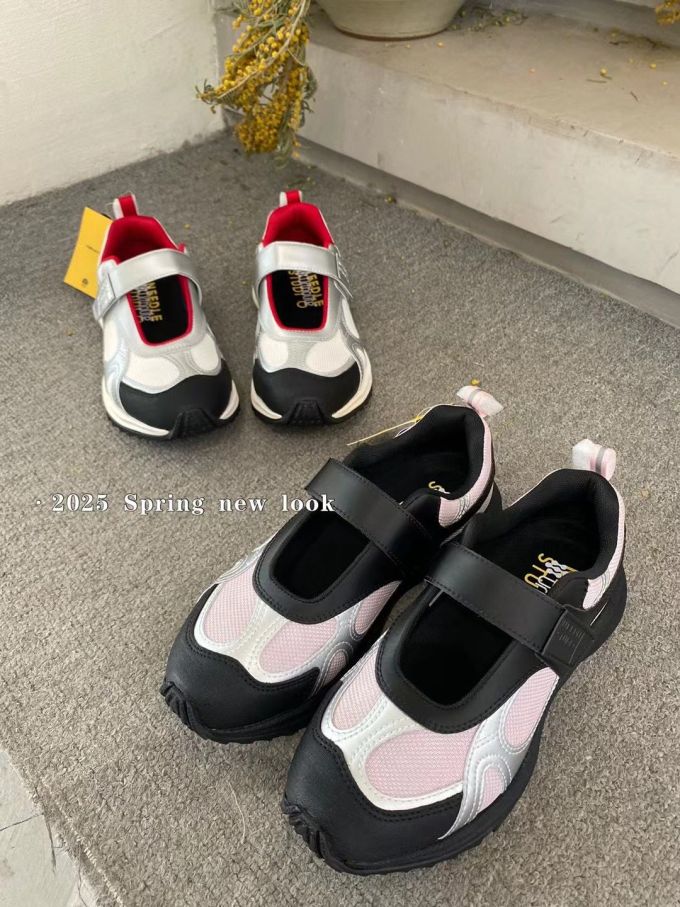 异形头-分趾 低帮 中口鞋 网面 