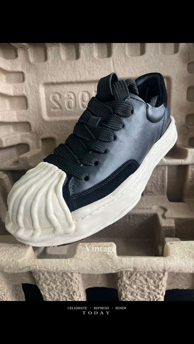 低帮 系带 皮革