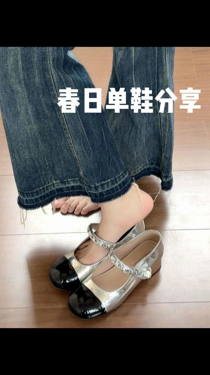 圆头 浅口鞋 皮革