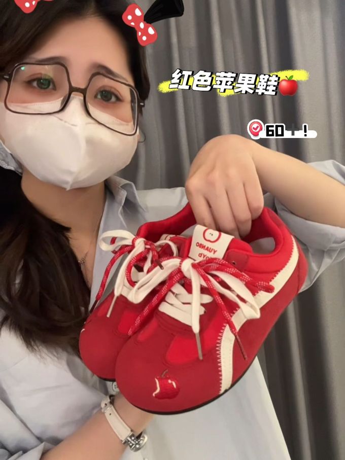 低帮 系带 皮革
