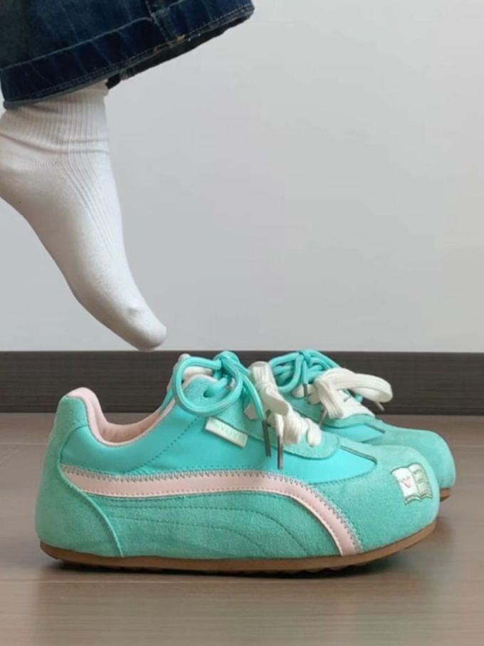 低帮 系带 皮革 