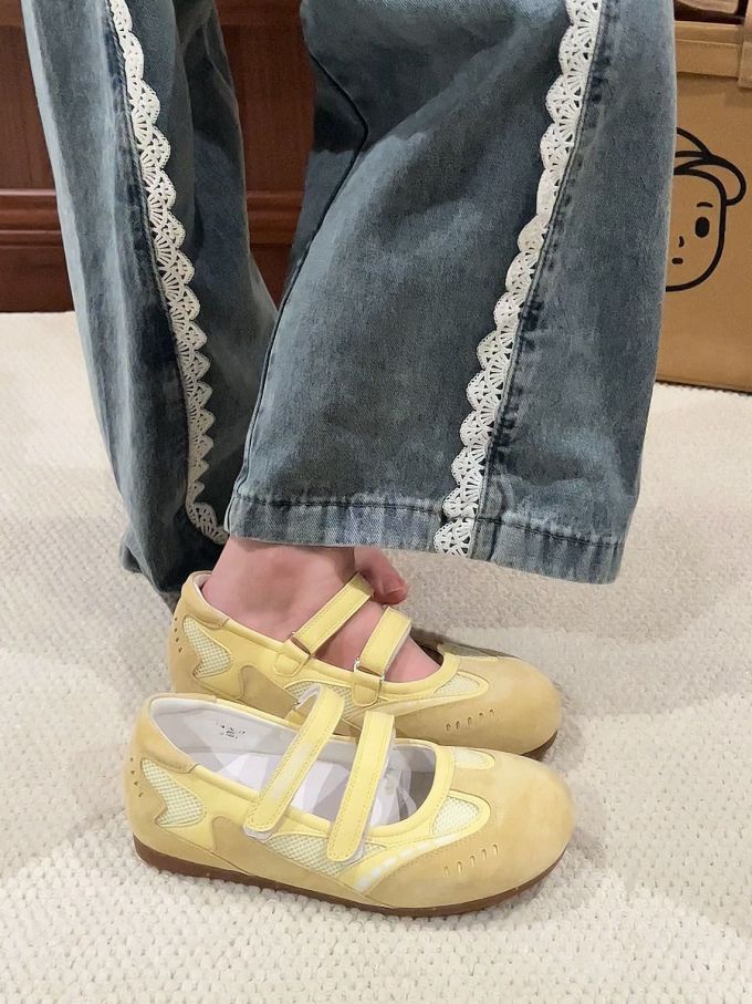 圆头 低帮 中口鞋 皮革