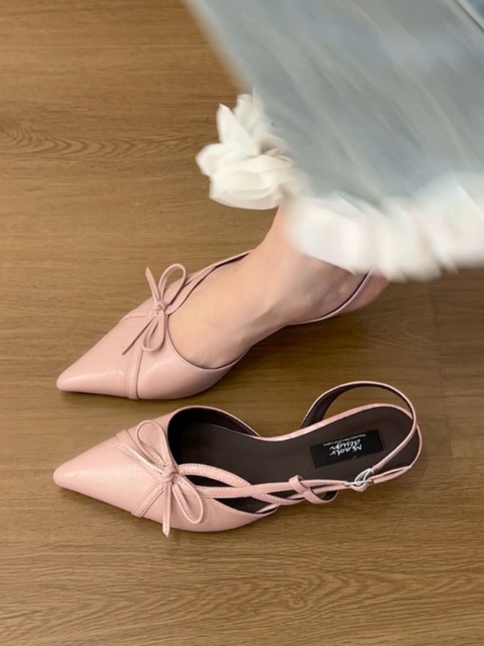 尖头 低帮 浅口鞋 