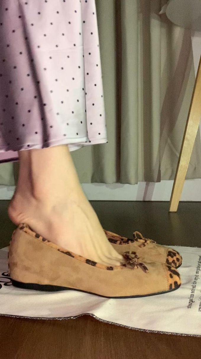 平底 一脚蹬 浅口鞋 布面 