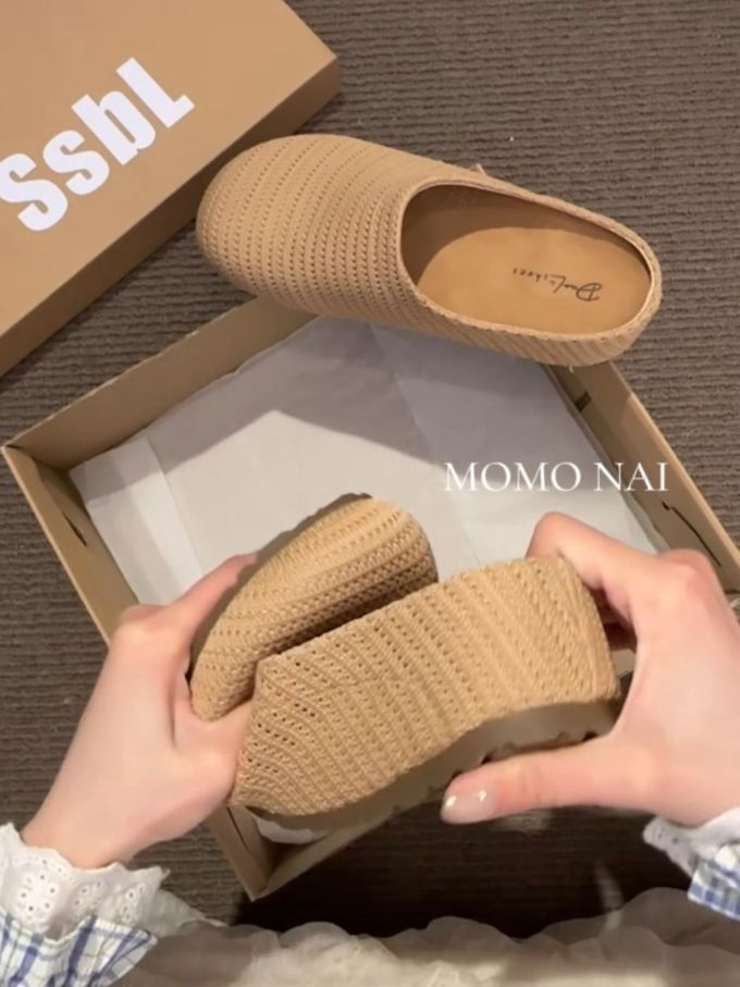 圆头 中口鞋 网面 