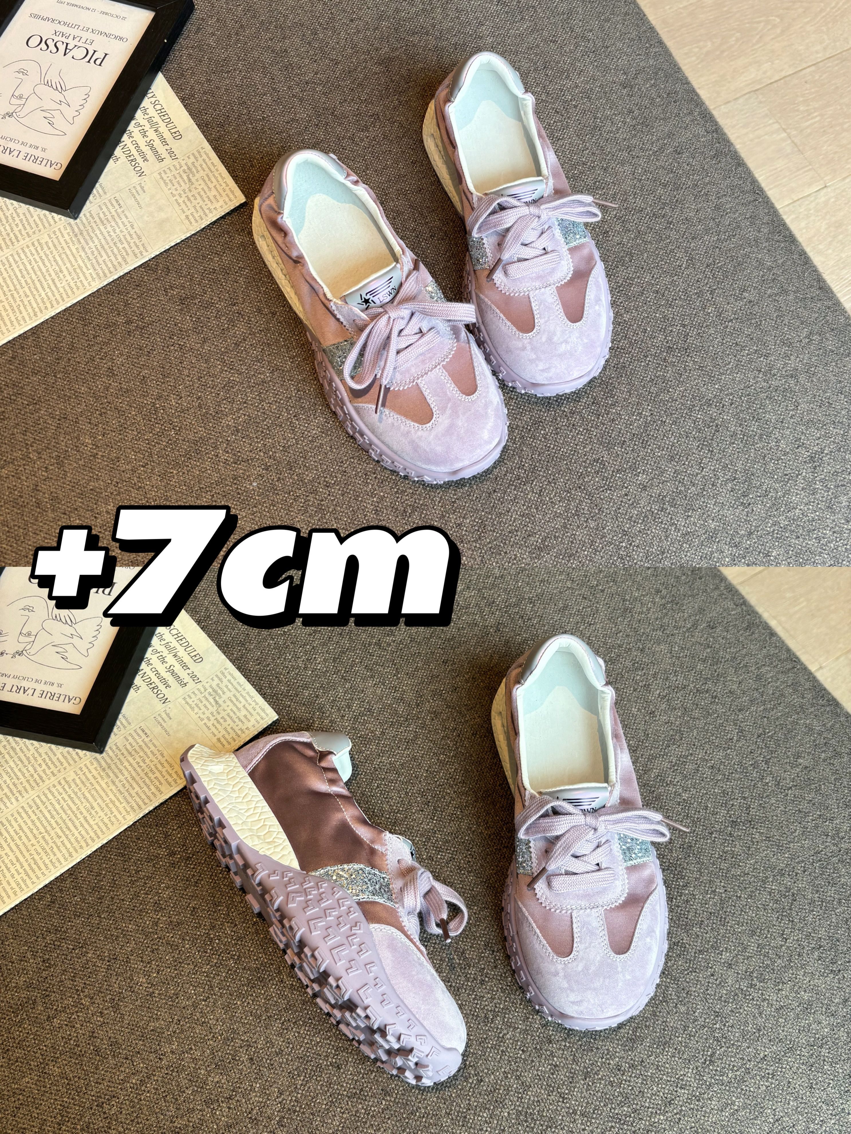 圆头 低帮 系带 深口鞋 皮革  - VALI鞋履AI设计主图