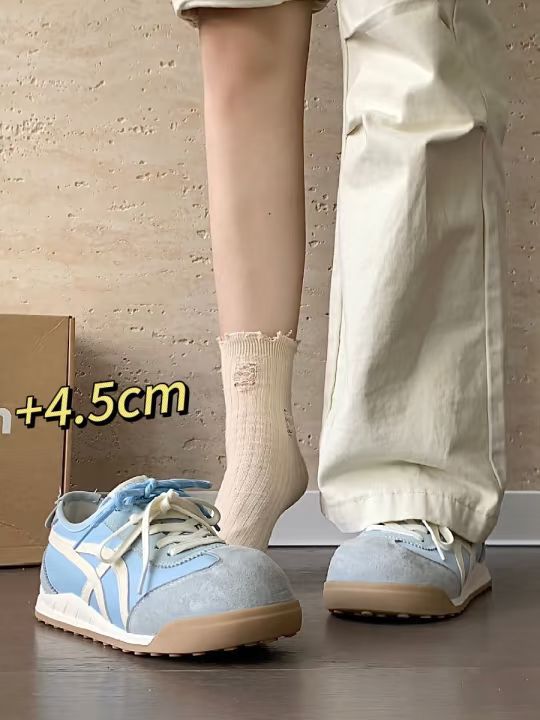 低帮 系带 皮革 
