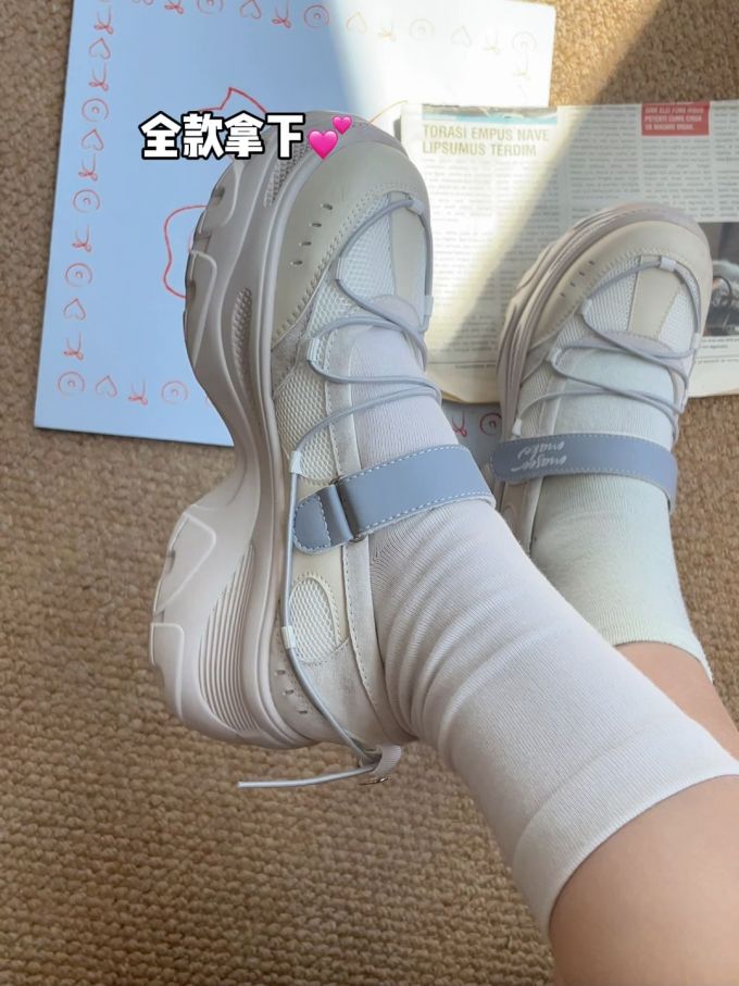 厚底 圆头 中口鞋