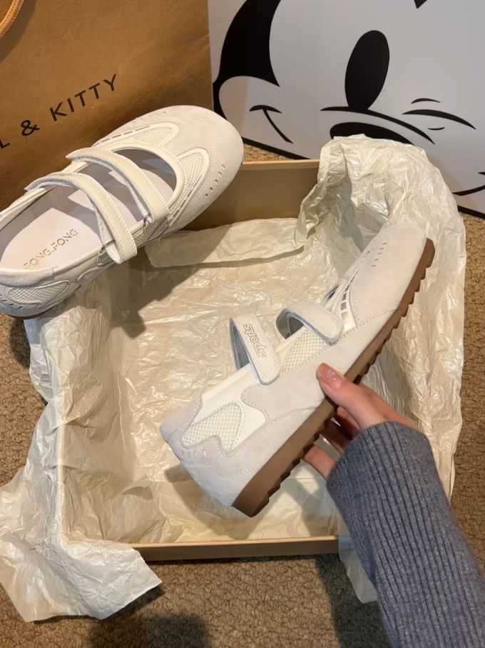 平底 低帮 中口鞋 皮革