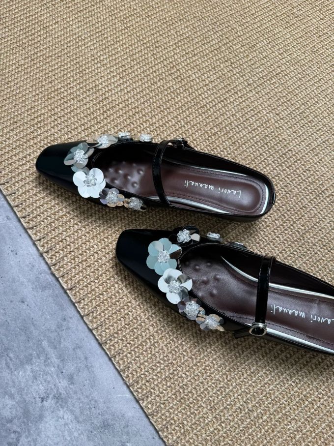 袢扣 中口鞋 皮革 
