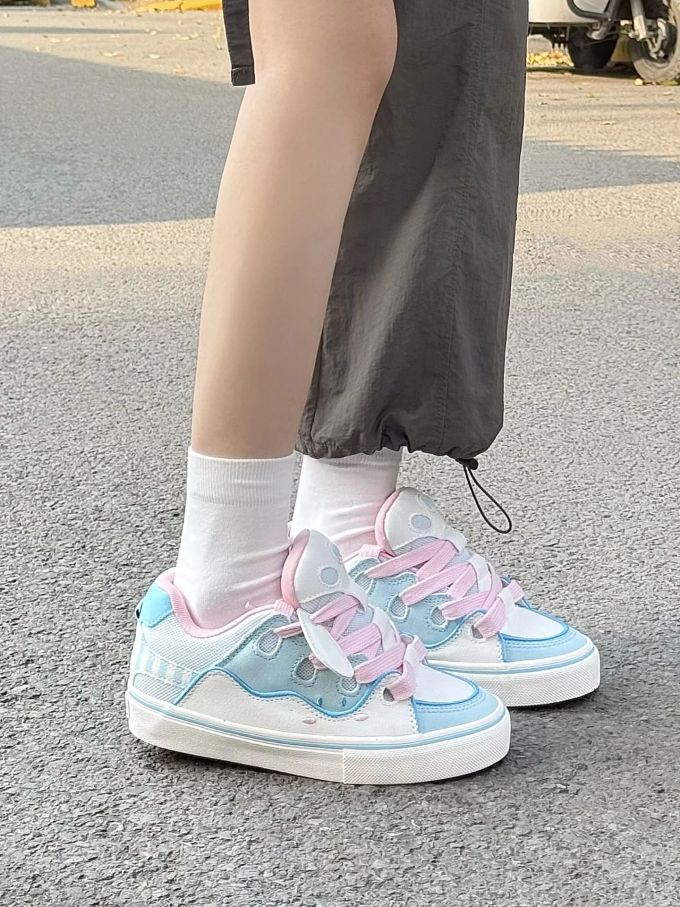 低帮 系带 