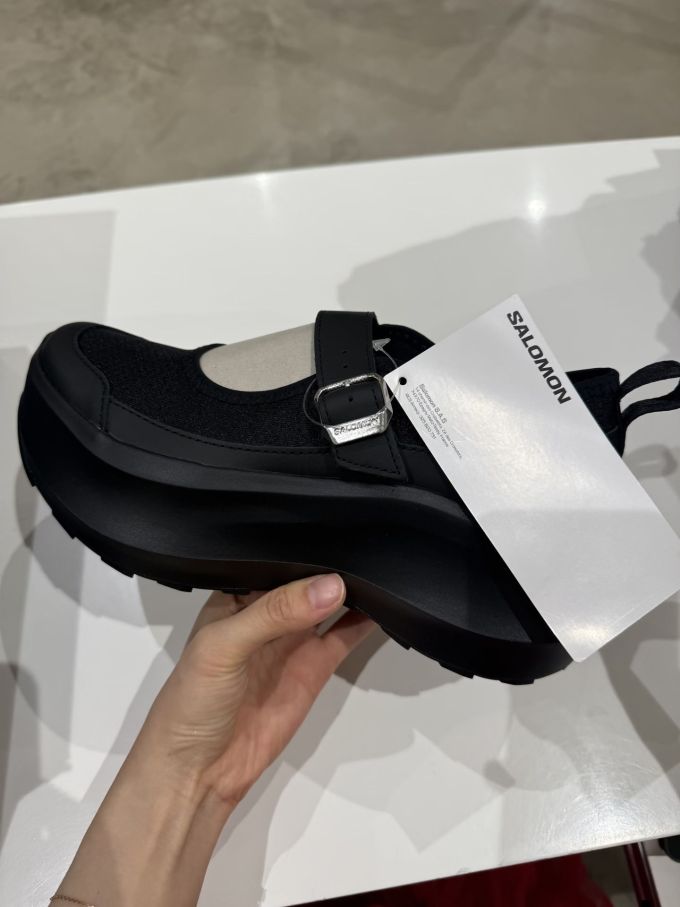低帮 袢扣 中口鞋 皮革 