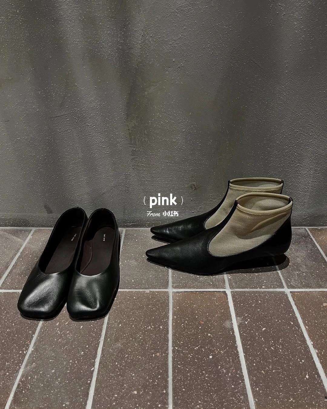粗跟 尖头 皮革  - VALI鞋履AI设计主图