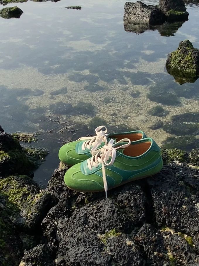 低帮 系带 皮革 