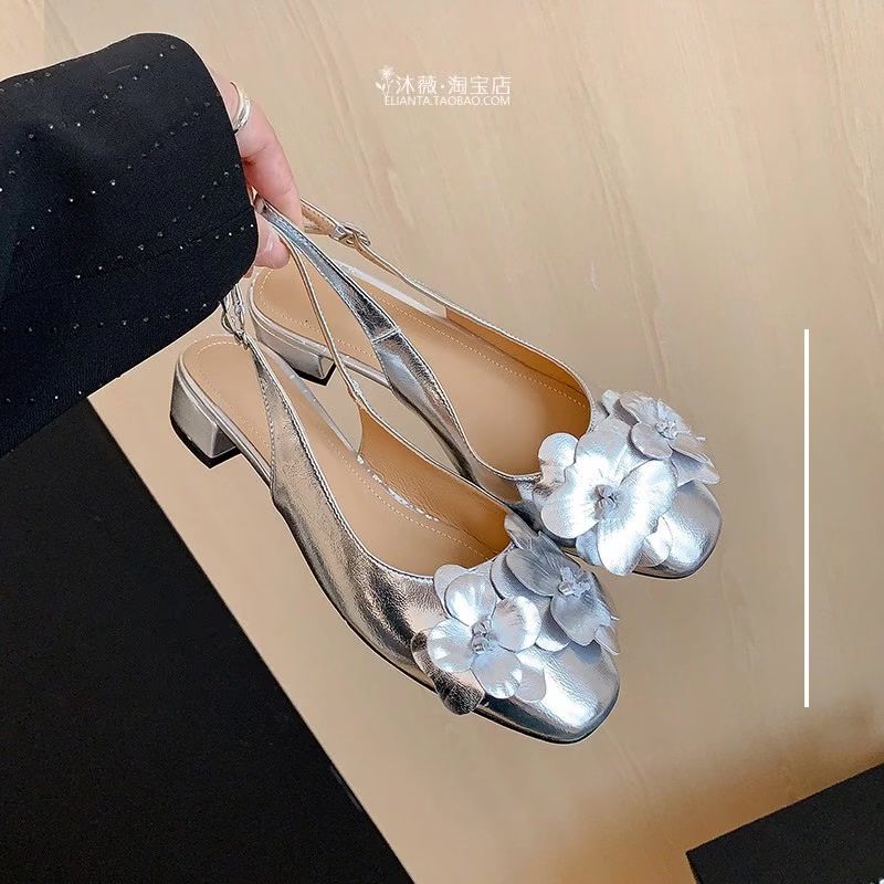 袢扣 浅口鞋 皮革  - VALI鞋履AI设计主图