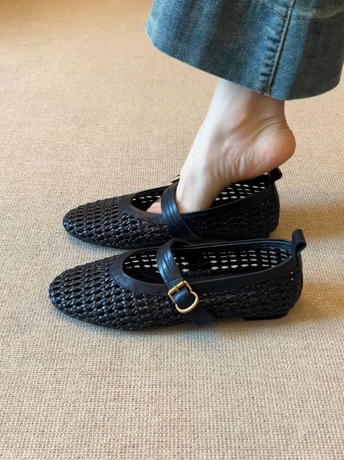 圆头 低帮 袢扣 中口鞋 